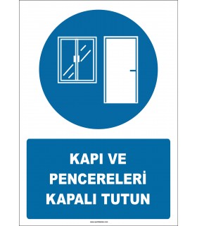 PF1178 - Kapı ve Pencereleri Kapalı Tutun