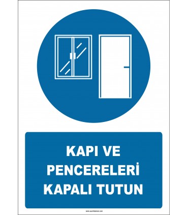 PF1178 - Kapı ve Pencereleri Kapalı Tutun