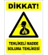 PF1184 - Dikkat! Tehlikeli Madde Soluma Tehlikesi