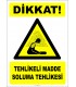 PF1186 - Dikkat! Tehlikeli Madde Soluma Tehlikesi