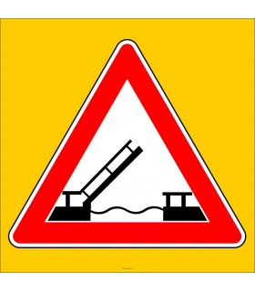 PF1230 - Açılan Köprü Trafik Levhası