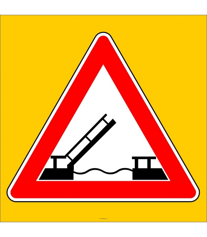 PF1230 - Açılan Köprü Trafik Levhası