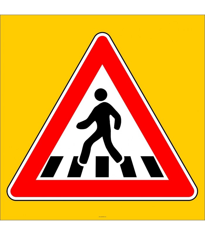 PF1244 - Yaya Geçidi Trafik Levhası