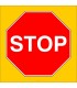 PF1193 - Stop Trafik İşareti/Levhası/Etiketi