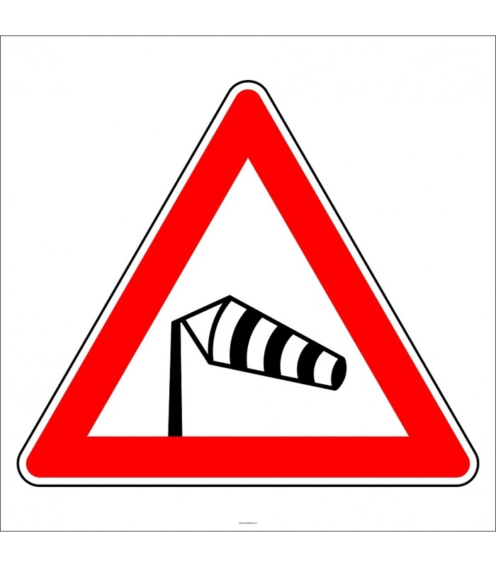 PF1261 - Yandan Rüzgar Trafik Levhası