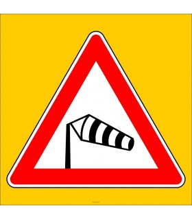 PF1262 - Yandan Rüzgar Trafik Levhası
