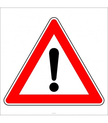 PF1265 - Dikkat İşaretli Trafik Levhası