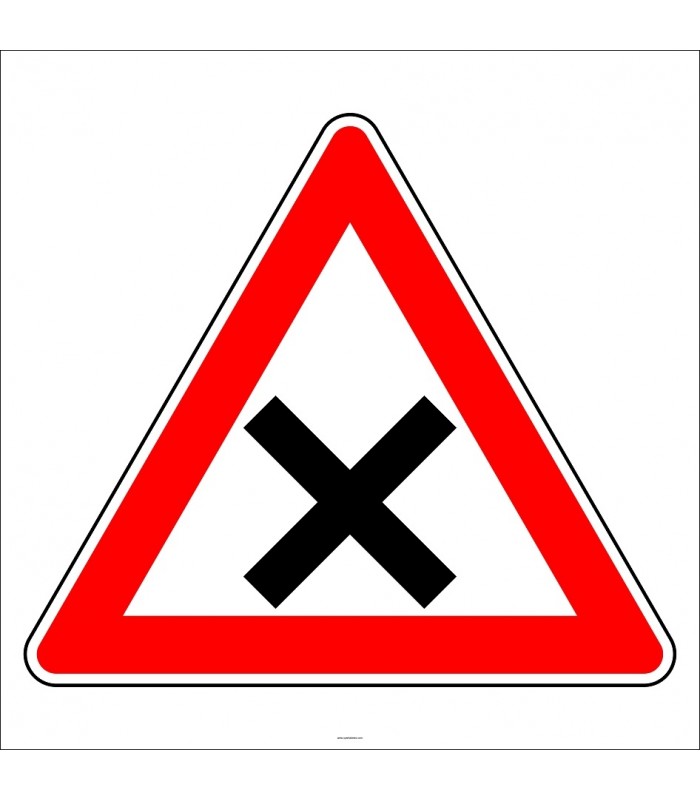 PF1267 - Kontrolsüz Kavşak Trafik Levhası