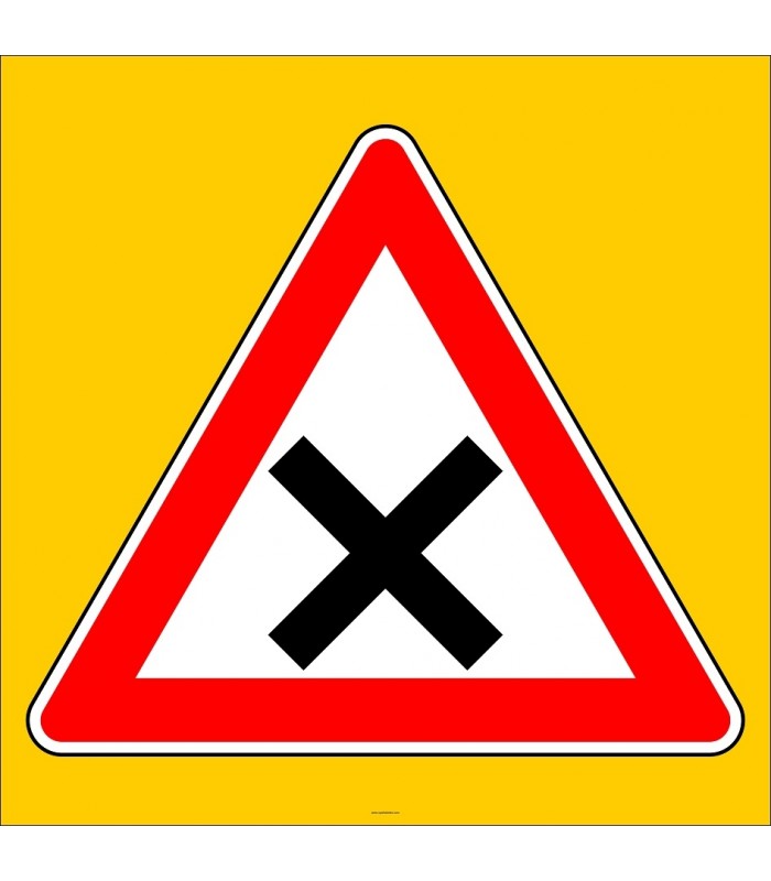 PF1268 - Kontrolsüz Kavşak Trafik Levhası