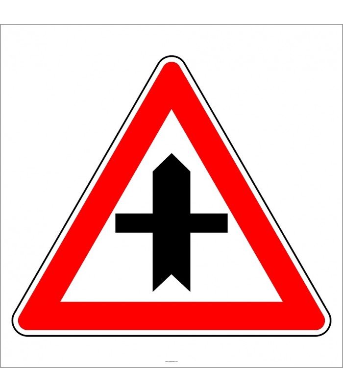 PF1269 - Ana Yol - Tali Yol Kavşağı Trafik Levhası