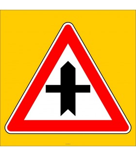PF1270 - Ana Yol - Tali Yol Kavşağı Trafik Levhası