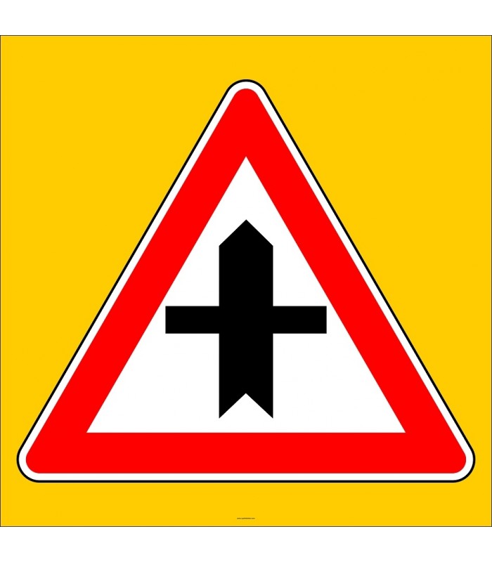 PF1270 - Ana Yol - Tali Yol Kavşağı Trafik Levhası