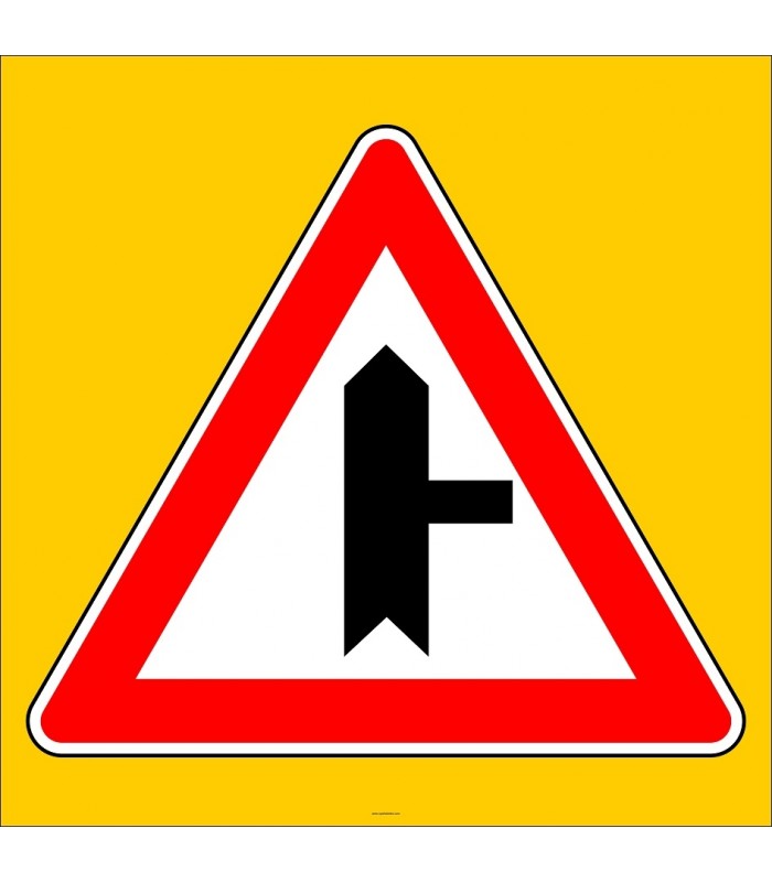 PF1271 - Ana Yol - Tali Yol Kavşağı Trafik Levhası