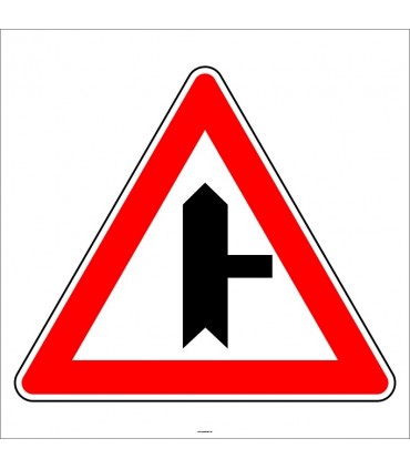 PF1272 - Ana Yol - Tali Yol Kavşağı Trafik Levhası