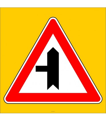 PF1274 - Ana Yol - Tali Yol Kavşağı Trafik Levhası