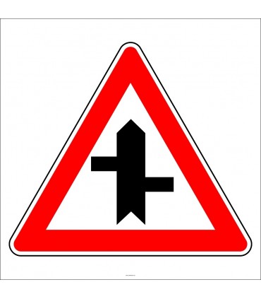 PF1276 - Ana Yol - Tali Yol Kavşağı Trafik Levhası