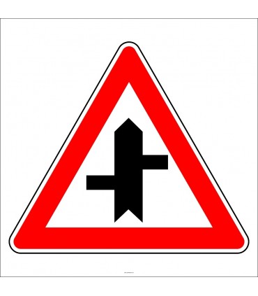 PF1277 - Ana Yol - Tali Yol Kavşağı Trafik Levhası