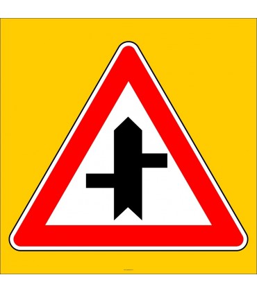 PF1278 - Ana Yol - Tali Yol Kavşağı Trafik Levhası