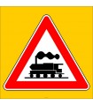 PF1288 - Kontrolsüz Demiryolu Geçidi Trafik Levhası