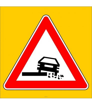 PF1292 - Düşük Banket Trafik Levhası