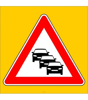 PF1296 - Trafik Sıkışıklığı Trafik Levhası