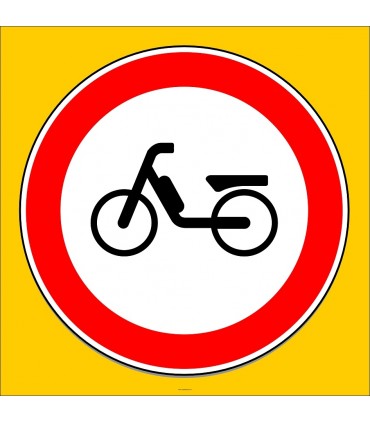 PF1311 - Motorlu Bisiklet Giremez Trafik Levhası