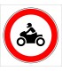 PF1308 - Motosiklet Giremez Trafik Levhası