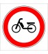 PF1312 - Motorlu Bisiklet Giremez Trafik Levhası