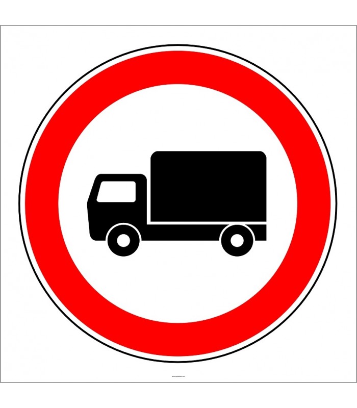 PF1313 - Kamyon Giremez Trafik Levhası