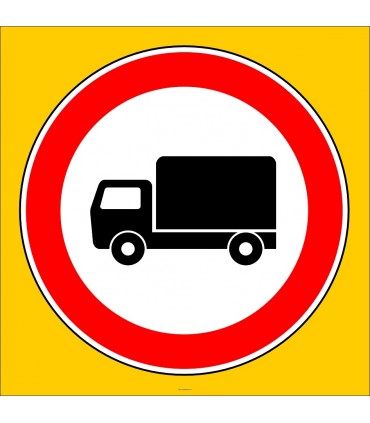 PF1314 - Kamyon Giremez Trafik Levhası