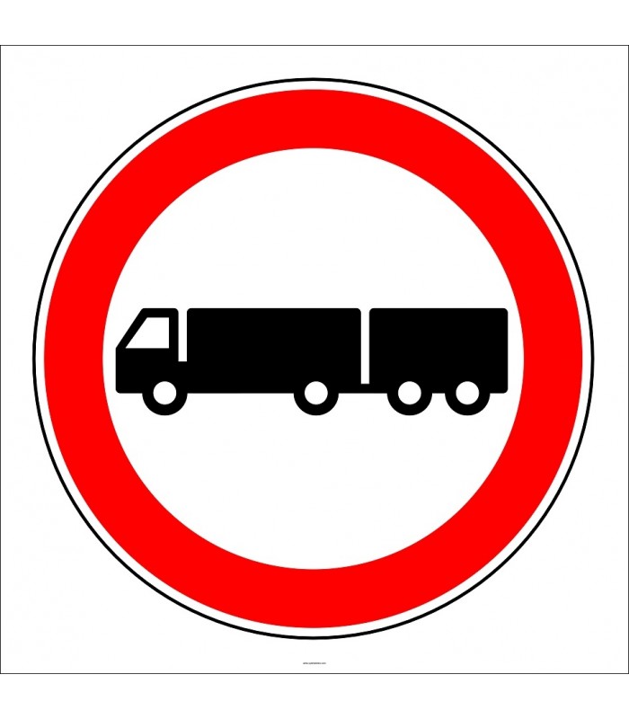 PF1317 - Treyler Giremez Trafik Levhası