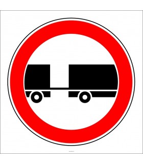 PF1319 - Treyler Giremez Trafik Levhası