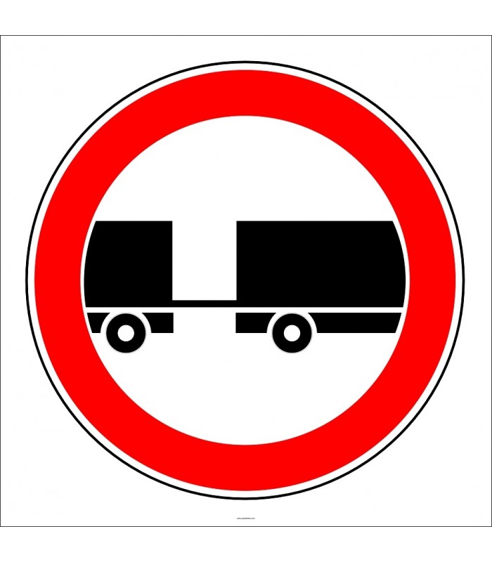 PF1319 - Treyler Giremez Trafik Levhası