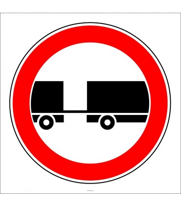 PF1319 - Treyler Giremez Trafik Levhası