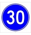 PF1427 - Mecburi Asgari Hız Trafik Levhası
