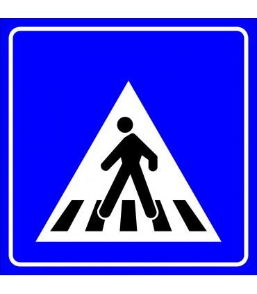 PF1446 - Yaya Geçidi Trafik Levhası