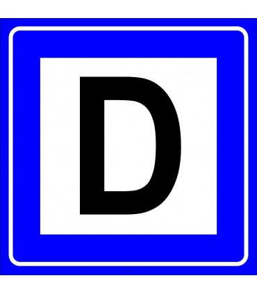 PF1459 - Durak Trafik Levhası