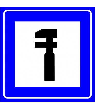 PF1464 - Tamirhane Trafik Levhası