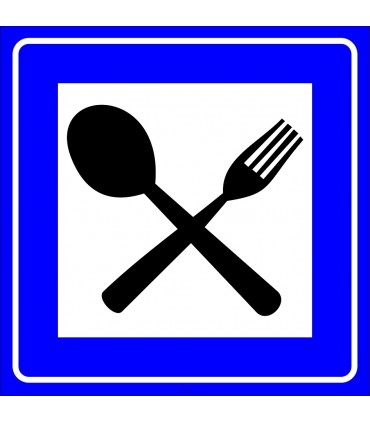 PF1468 - Lokanta Trafik Levhası