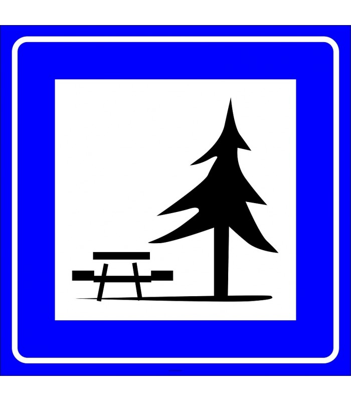 PF1472 - Piknik Yeri Trafik Levhası