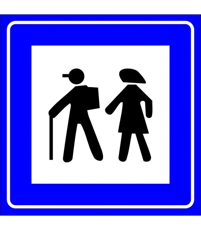 PF1473 - Yürüyüş Başlangıcı Trafik Levhası