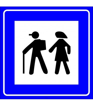 PF1473 - Yürüyüş Başlangıcı Trafik Levhası