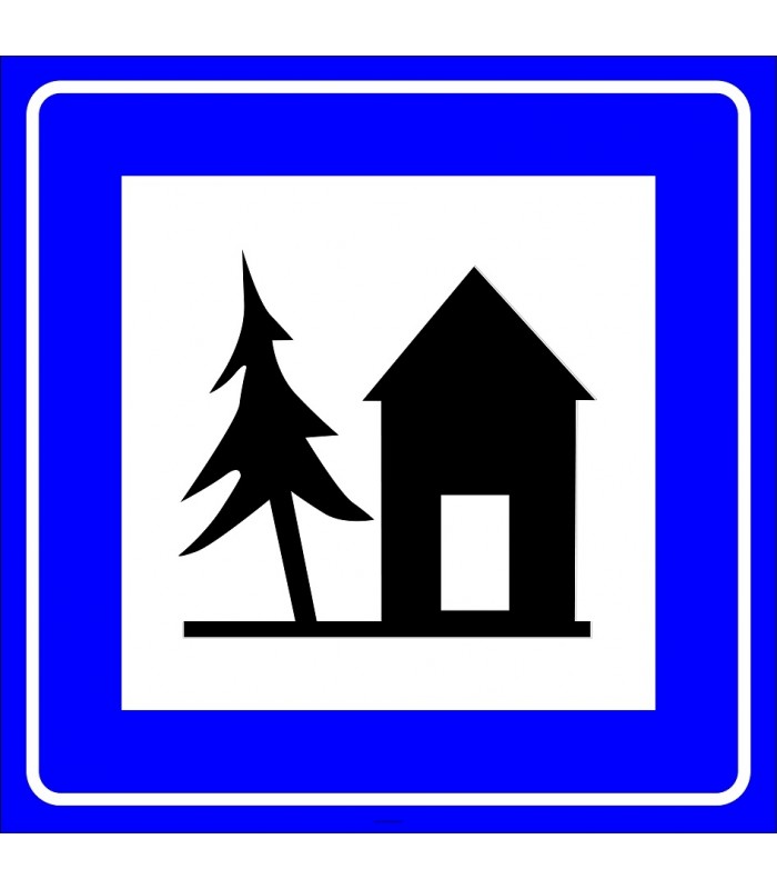 PF1477 - Gençlik Kampı Trafik Levhası