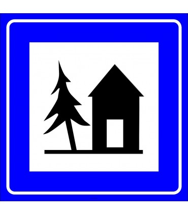 PF1477 - Gençlik Kampı Trafik Levhası