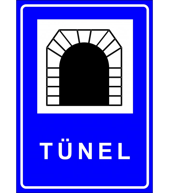 PF1485 - Tünel Trafik Levhası