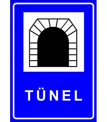 PF1485 - Tünel Trafik Levhası