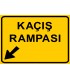 PF1490 - Kaçış Rampası Sol Trafik Levhası