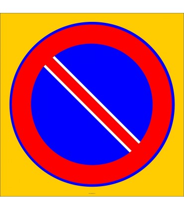 PF1498 - Park Etmek Yasaktır Trafik Levhası