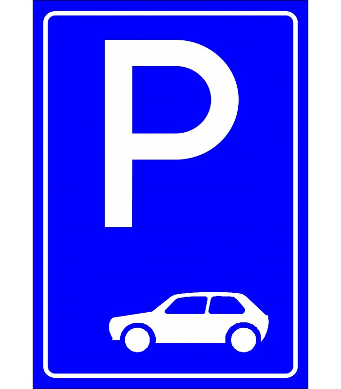 PF1509 - Otomobil Park Yeri Levhası