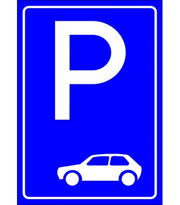 PF1509 - Otomobil Park Yeri Levhası